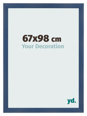 Photo Frame 67x98cm Dark Blue Swept MDF Pisa Front Size | Yourdecoration.co.uk