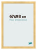 Photo Frame 67x98cm Gold Vintage MDF Pisa Front Size | Yourdecoration.co.uk