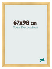 Photo Frame 67x98cm Gold Vintage MDF Pisa Front Size | Yourdecoration.co.uk