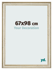 Photo Frame 67x98cm Metallic Gloss MDF Lazio Front Size | Yourdecoration.co.uk