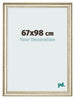 Photo Frame 67x98cm Metallic Gloss MDF Lazio Front Size | Yourdecoration.co.uk