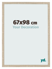 Photo Frame 67x98cm Sonoma Oak MDF Bologna Front Size | Yourdecoration.co.uk