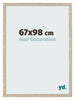 Photo Frame 67x98cm Sonoma Oak MDF Bologna Front Size | Yourdecoration.co.uk