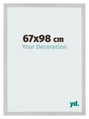 Photo Frame 67x98cm Stainless Steel MDF Bologna Front Size | Yourdecoration.co.uk