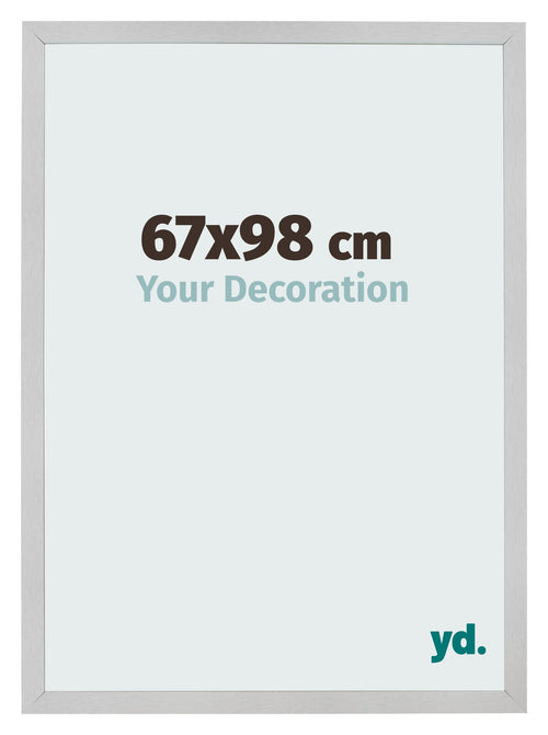 Photo Frame 67x98cm Stainless Steel MDF Bologna Front Size | Yourdecoration.co.uk