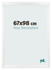 Photo Frame 67x98cm White Vintage MDF Pisa Front Size | Yourdecoration.co.uk