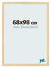 Photo Frame 68x98cm Beech Design MDF Bologna Front Size | Yourdecoration.co.uk