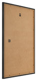 Photo Frame 68x98cm Black Matte MDF Bologna Back Oblique | Yourdecoration.co.uk