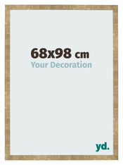 Photo Frame 68x98cm Gold Antique MDF Bologna Front Size | Yourdecoration.co.uk