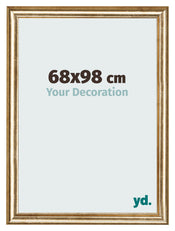 Photo Frame 68x98cm Gold Antique MDF Lazio Front Size | Yourdecoration.co.uk