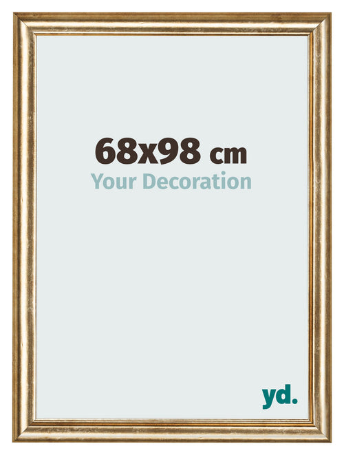 Photo Frame 68x98cm Gold Antique MDF Lazio Front Size | Yourdecoration.co.uk