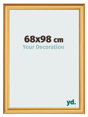 Photo Frame 68x98cm Gold Matte MDF Lazio Front Size | Yourdecoration.co.uk