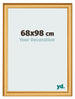 Photo Frame 68x98cm Gold Matte MDF Lazio Front Size | Yourdecoration.co.uk