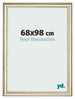 Photo Frame 68x98cm Metallic Gloss MDF Lazio Front Size | Yourdecoration.co.uk