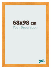 Photo Frame 68x98cm Orange MDF Pisa Front Size | Yourdecoration.co.uk