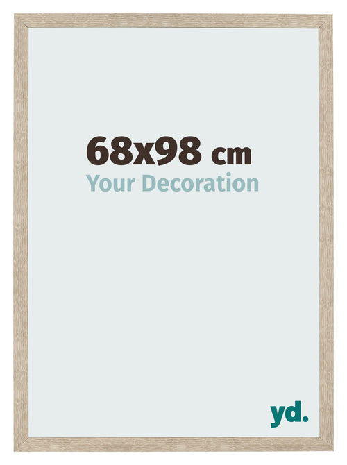 Photo Frame 68x98cm Sonoma Oak MDF Bologna Front Size | Yourdecoration.co.uk