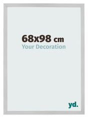 Photo Frame 68x98cm Stainless Steel MDF Bologna Front Size | Yourdecoration.co.uk