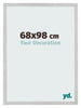 Photo Frame 68x98cm Stainless Steel MDF Bologna Front Size | Yourdecoration.co.uk