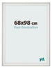 Photo Frame 68x98cm White Swept MDF Lazio Front Size | Yourdecoration.co.uk