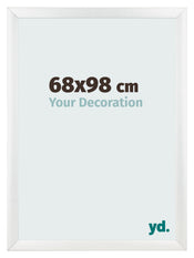 Photo Frame 68x98cm White Vintage MDF Pisa Front Size | Yourdecoration.co.uk