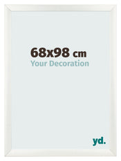 Photo Frame 68x98cm White Vintage MDF Pisa Front Size | Yourdecoration.co.uk