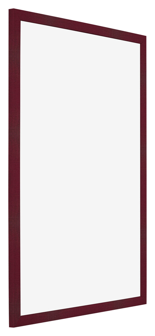 Photo Frame 68x98cm Wine Red Swept MDF Bologna Front Oblique | Yourdecoration.co.uk
