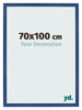 Photo Frame 70x100 cm Dark Blue MDF Bologna Front Size | Yourdecoration.co.uk