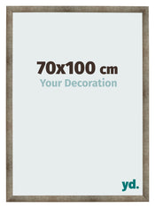 Photo Frame 70x100 cm Metal Vintage MDF Bologna Front Size | Yourdecoration.co.uk