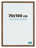 Photo Frame 70x100 cm Oak Rustic MDF Bologna Front Size | Yourdecoration.co.uk
