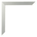 Photo Frame 70x100cm Aluminum Brushed MDF Bologna Detail Corner | Yourdecoration.co.uk