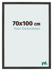Photo Frame 70x100cm Anthracite MDF Bologna Front Size | Yourdecoration.co.uk