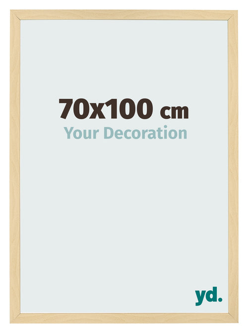 Photo Frame 70x100cm Beech Design MDF Bologna Front Size | Yourdecoration.co.uk