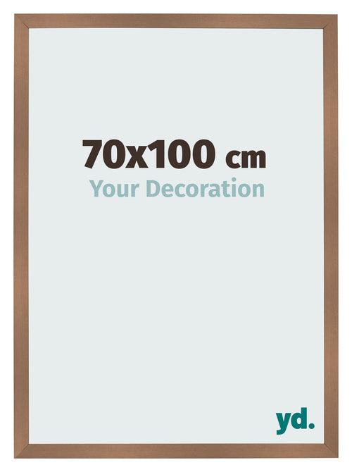 Photo Frame 70x100cm Copper Design MDF Bologna Front Size | Yourdecoration.co.uk
