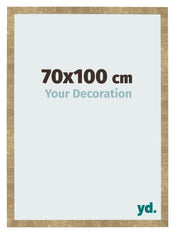 Photo Frame 70x100cm Gold Antique MDF Bologna Front Size | Yourdecoration.co.uk