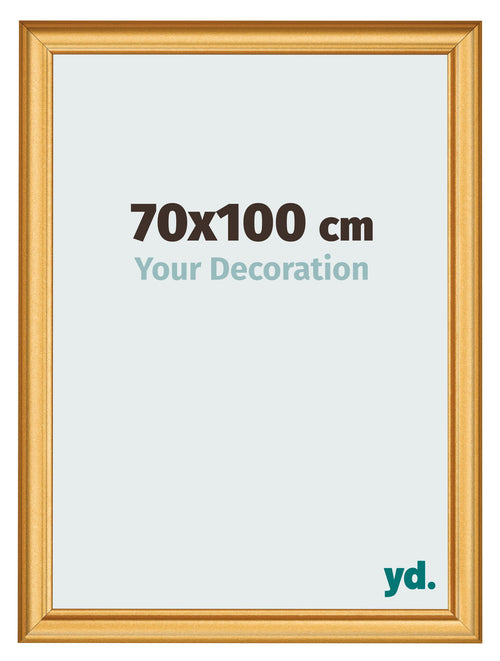 Photo Frame 70x100cm Gold Matte MDF Lazio Front Size | Yourdecoration.co.uk