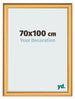 Photo Frame 70x100cm Gold Matte MDF Lazio Front Size | Yourdecoration.co.uk