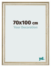 Photo Frame 70x100cm Metallic Gloss MDF Lazio Front Size | Yourdecoration.co.uk