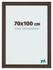 Photo Frame 70x100cm Oak Dark MDF Lazio Front Size | Yourdecoration.co.uk