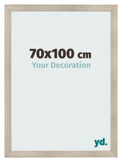 Photo Frame 70x100cm Oak Rustic MDF Pisa Front Size | Yourdecoration.co.uk