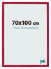Photo Frame 70x100cm Red MDF Bologna Front Size | Yourdecoration.co.uk