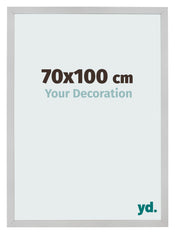 Photo Frame 70x100cm Stainless Steel MDF Bologna Front Size | Yourdecoration.co.uk