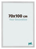 Photo Frame 70x100cm Stainless Steel MDF Bologna Front Size | Yourdecoration.co.uk