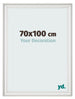 Photo Frame 70x100cm White Swept MDF Lazio Front Size | Yourdecoration.co.uk