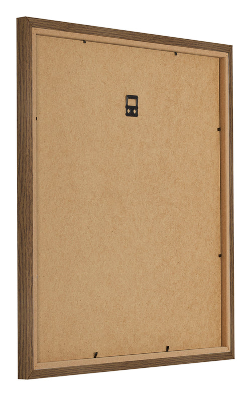Photo Frame 70x70cm Oak Rustic MDF Bologna Back Oblique | Yourdecoration.co.uk