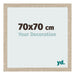 Photo Frame 70x70cm Sonoma Oak MDF Bologna Front Size | Yourdecoration.co.uk