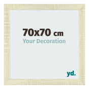 Photo Frame 70x70cm Sonoma Oak MDF Pisa Front Size | Yourdecoration.co.uk