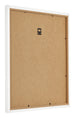 Photo Frame 70x70cm White High Gloss MDF Bologna Back Oblique | Yourdecoration.co.uk