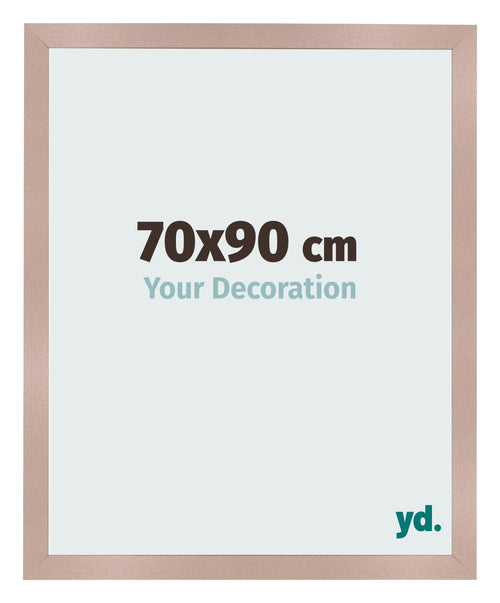 Photo Frame 70x90 cm Dusty Pink MDF Bologna Front Size | Yourdecoration.co.uk