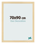 Photo Frame 70x90cm Beech Design MDF Bologna Front Size | Yourdecoration.co.uk