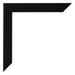 Photo Frame 70x90cm Black Silver Polished MDF Pisa Detail Corner | Yourdecoration.co.uk